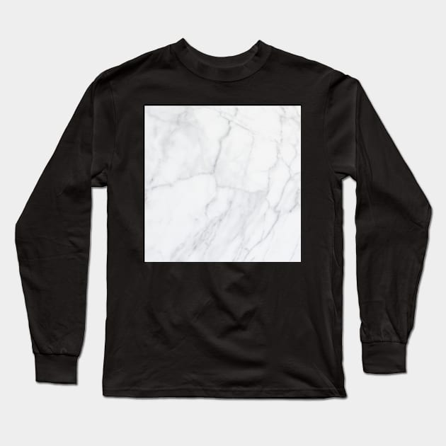 a simple marble design Long Sleeve T-Shirt by huyammina